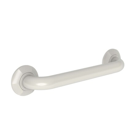Newport Brass 15" L, Two Post, Solid Brass, 12" Grab Bar in Biscuit, Biscuit 1200-3912/65